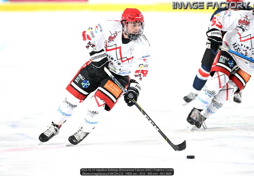 2023-10-14 Valpellice Bulldogs-Bressanone Falcons (1-4)